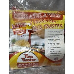 2 Taco Shell Makers Crispy Taco Shells from Toaster Elevate Your Taco Experience